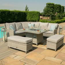 Or should it accept 1/4 split logs? Oxford Royal Corner With Fire Pit Outdoor Living From Breeze Furniture Uk
