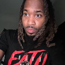 2Pac dressed up as a member of the infamous 1990's Pro wrestling faction  the NWO for Halloween