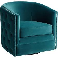 Dining green velvet chair tiananman upholstery. 55 Downing Street Bridgerton Teal Green Velvet Tufted Swivel Accent Chair Target