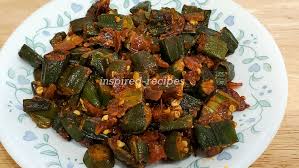 Buy the best recipes at amazon! Masala Bhindi Frozen Okra Non Slimy Easy Bhindi Recipe Inspired Recipes