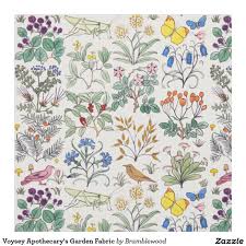 Voysey Apothecary S Garden Fabric In 2021 Prints Art Materials Art