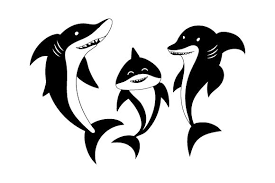 Download Shark Family Svg Cut File By Creative Fabrica Crafts Creative Fabrica PSD Mockup Templates