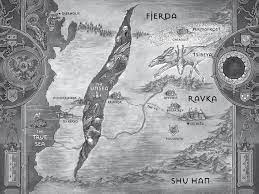 When a book comes with one, you know the author has put some extra. Ravka Map Leigh Bardugo Author