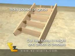If you do not have a concrete release agent, you can use standard cooking spray. How To Build Concrete Stairs The Easy Way Youtube