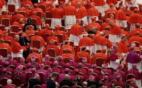Cardinals And Bishops Wait For The Start Of A Consistory In St Peter S Basilica At The Vatican Last Month Ap Vatican St Peter S Basilica Pope