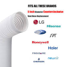 If you have one you really should think about cleaning it every year. Portable Air Conditioner Intake Exhaust Hose Pvc Extend Vent Hose Compatible With Lg Hisense And Many More Mobile Air Conditioners Replacement 5 Diameter Hose 59 Inch Counterclockwise Installat Appliances Air Conditioners Accessories