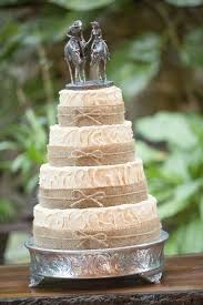 Unique Wedding Cake Toppers Rustic Wedding Chic Wedding Cake Rustic Country Wedding Cakes Burlap Wedding Cake