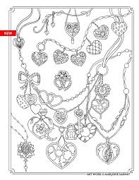The spruce / wenjia tang take a break and have some fun with this collection of free, printable co. Necklace Coloring Pages Coloring Home