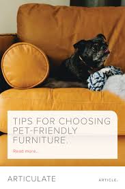 5 Tips For Choosing Pet Friendly Furniture Articulate Pet Friendly Furniture Dog Friendly Furniture Pet Proof Furniture