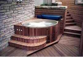 Salt Water Hot Tub Indoor Hot Tub Hot Tub Landscaping Hot Tub Room
