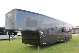 Toy hauler w/ living quarters:8.5 x 24 stealth nomad 12k enclosed car. Sundowner Trailers Of Texas