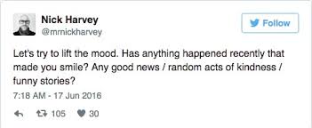 Leave 3 dots at the end and wait for him to ask for the rest. Buzzfeed On Twitter A Guy Asked The Internet To Make Him Smile And The Results Were Delightful Https T Co T2vtrkm83q
