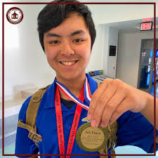 Congratulations to San Dimas High School student Andrew Reyes, who placed  fifth individually in the novice division at the AACI High School Sports  Medicine Competition in March -- an incredible accomplishment in