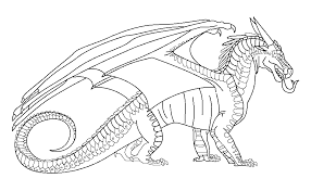 Skywing wings of fire dragon coloring pages. Wings Of Fire Nightwing Base Dragon Coloring Pages Wings Of Fire Dragons Wings Of Fire Coloring Pages