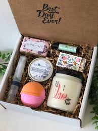 Christmas Gift For Mom Anniversary Gift For Wife Holiday Gift For Fiance Birthday Present For Spa Gift Box Gifts For Fiance Spa Box