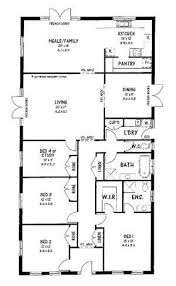 Floor Plan Country Style House Plans Home Design Floor Plans Country House Floor Plan