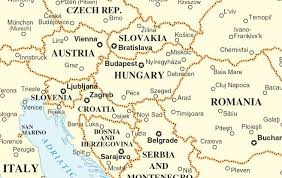 Kaart hongarije en boedapest vakantie kaart europa topografie landen. Kaart Van Hongarije En Omliggende Landen Kaart Van Hongarije En Omliggende Landen Oost Europa Europa