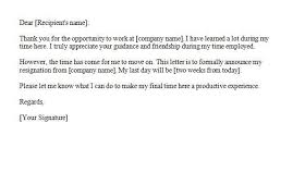 Check spelling or type a new query. Two Weeks Notice 35 How To Write A Resignation Letter Resignation Letter Two Weeks Notice Letter