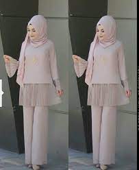 Tunique Hijab Style Casual Hijab Outfit Tunik Hijab Chic