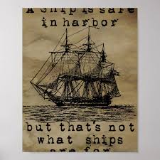 Image result for ship in the harbor is safe