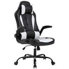 High Back Racing Reclining Gaming Chair White Walmart Com Gaming Chair Best Office Chair Comfy Office Chair