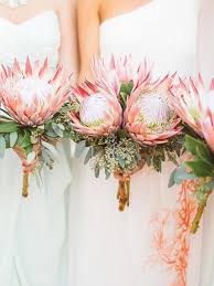 King Protea Bridal Bouquets That Are Crazy Striking Protea Bouquet Wedding Protea Wedding Bridesmaid Flowers