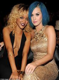 In 2006, katy perry a colaborat cu cei de la p.o.d la piesa goodbye for now. Katy Perry Engages In Naughty Twitter Banter With Rihanna Over Her Recent Strip Club Visit After Pair Fall Out Over Chris Brown Daily Mail Online