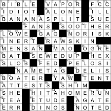 Words that can be made with apprehended. La Times Crossword 9 Mar 20 Monday Laxcrossword Com