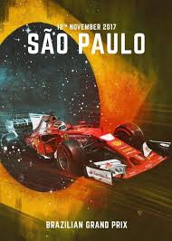 Pin Van Tiago Carvalho Op Ferrari F1 Poster Brazilie Poster Formule 1