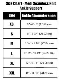 Ankle Brace Size Chart Best Picture Of Chart Anyimage Org