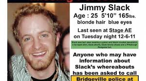 Jimmy Slack Missing: Bridgeville Man's Body Found in Ohio River