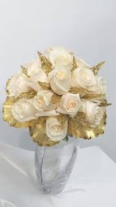 Check spelling or type a new query. 1 A Bridal Bouquet With White Roses With Gold 1 A Bridal Bouquet Eith White Roses With Gold Roses White With Gold Accents It S Free By Opal S Artistry In Flowers And Balloons
