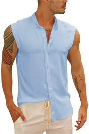 We did not find results for: Bbalizko Mens Sleeveless Button Down Shirts Linen Cotton Summer Beach Basic Tank T Shirt Tops At Amazon Men S Clothing Store
