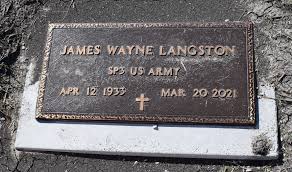 James Wayne Langston (1933-2021)