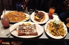 We stopped by and the wait was something like 45 minutes. Too Much Breakfast They Put A Hash House A Go Go In The Mohegan Sun