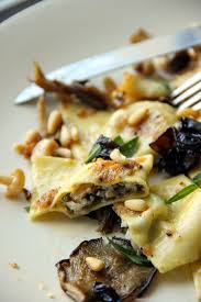 Garnish with finely chopped parsley and parmesan shavings, a few drops of extra virgin olive oil, and a pinch of fleur de. The Owl With The Goblet Wild Mushroom Ravioli Mushroom Ravioli Ravioli Recipe Homemade Food
