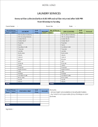 Check spelling or type a new query. Hotel Laundry Services Price List Templates At Allbusinesstemplates Com