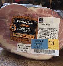 Remove ham from oven and let stand 20 to 30 minutes . 3 Minutes Recipe How To Freeze Cooked Ham Loaves And Dishes