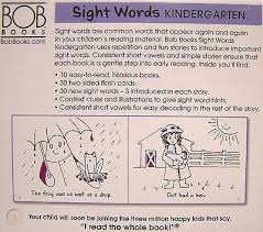 Kindergarten by lynn maslen kertell misc. Bob Books Sight Words Kindergarten Sight Words First Grade 2 Boxed Sets New 1815761238