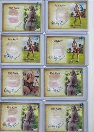 Paty Katy Internet Model Signed & Kissed Trading Card #1 Collectors  Expo 