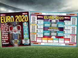 2 days ago · euro 2020 wall chart: Euro 2020 Wallchart Download Yours For Free With All The Fixtures And Tv Times Mirror Online