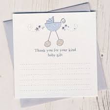 Check spelling or type a new query. Baby Gift Thank You Cards