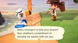 In this animal crossing guide, i'll show you exactly how to obtain the golden shovel and how you can interact with gulliver 30 times in a timely fashion with. Animal Crossing How To Get The Golden Shovel In New Horizons