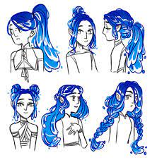 Maya Kern S Art Blog How To Draw Hair Shadow Drawing Cartoon Hair