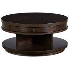 See the detailed pics here. Progressive Furniture Augustine Casual Round Cocktail Table With 1 Drawer Wayside Furniture Cocktail Coffee Tables