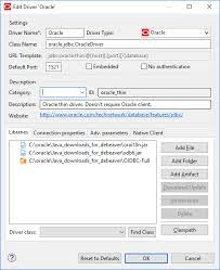 See the oracle jdbc driver faq. Can T Create Driver Instance For Oracle Issue 4798 Dbeaver Dbeaver Github