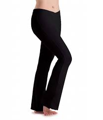 Jazz pants have an elastic waistband for easy changing and comfort. V Waist Dri Line Jazz Pants By Motionwear 7163 Black And Pink Dance Supplies Tulsa