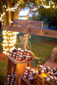 26 Gorgeous Country Wedding Ideas That Prove Rustic Ceremonies Are The Best Wedding Favor Table Wedding Gifts For Guests Rustic Wedding Favors