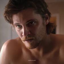 Luke Grimes as Elliot in fifty shades 🫠🫣 Giggling at him throwing th...