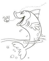 Children love to know how and why things wor. Bass Fish Coloring Pages Coloring Home
